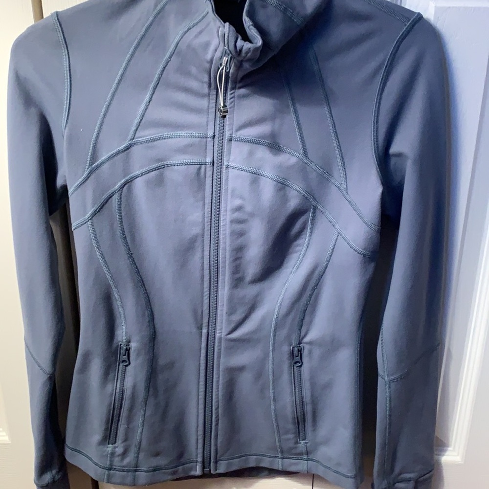Blue lulu lemon zip up